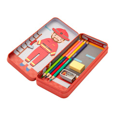mierEdu Travel Puzzle Box- Firefighter