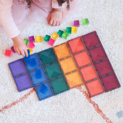Connetix Tiles Pastel Rectangle Pack 24 Piece