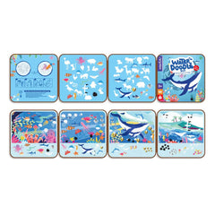 mierEdu Magic Water Doodle Book - Sea World