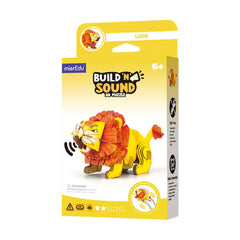 mierEdu Build 'n' Sound 3D Puzzle - Lion