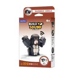 mierEdu Build 'n' Sound 3D Puzzle - Silverback Gorilla