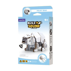 mierEdu Build 'n' Sound 3D Puzzle - Polar Bear