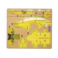 mierEdu Build 'n' Sound 3D Puzzle - Stegosaurus