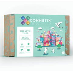Connetix Tiles 122 Piece Pastel Creative Car Bundle