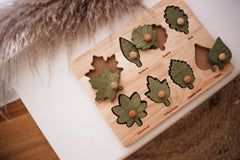QToys Montessori Leaf Puzzle