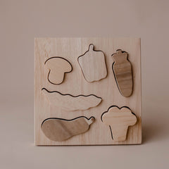 QToys Vegetable Shape Puzzle