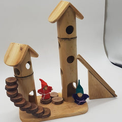 Qtoys Bamboo Gnome Play Set