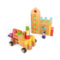 Bauspiel XXL Wheel Kit (68 piece set)