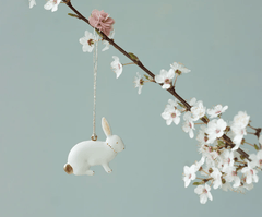 Maileg Metal Ornament Bunny - Sitting