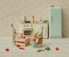 Maileg Fridge, Miniature - Mint