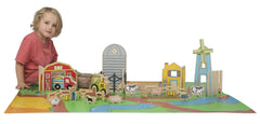 Freckled Frog The Farm Playmat