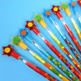 Tiny Mills - Building Blocks Brick Multi Point Pencils (24pcs)