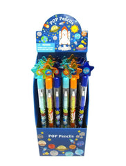 Tiny Mills - Outer Space Rocket Multi Point Pencils (24pcs)