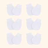 Toddla™ No Scratch Baby Mittens (6-Pack)