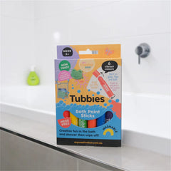My Creative Box Tubbies Bath Paint Sticks | Set of 6
