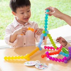 Guidecraft BendiBeads - Rainbow - 12 pc. set