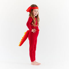 Sarah's Silks Red Dinosaur Tail