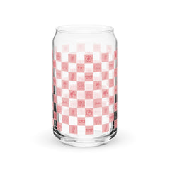 Barbie Checkerboard Icons Cutie Clear Glass