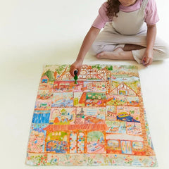 Sarah's Silks Playsilk Seek and Find - Dollhouse