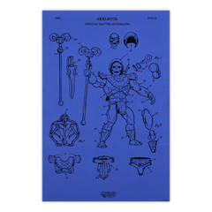 Art of Engineering Skeletor Print