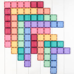 Connetix Tiles Pastel Rectangle Pack 24 Piece