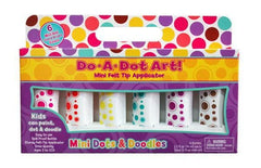 Do A Dot Art! Mini Dot Island Bright Markers 6 Pack