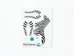 Good Morning Post Animal-Zebra