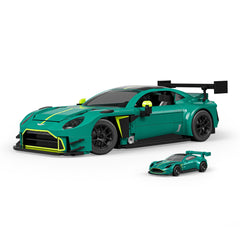 Mattel Brick Shop Hot Wheels ’24 Aston Martin Vantage GT3 Building Set