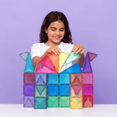 Connetix Tiles Glitter Castle Pack 48 Piece