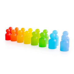 Guidecraft Discovery People - Rainbow - 16 pc. set