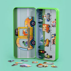 mierEdu Travel Magnetic Box - Cars