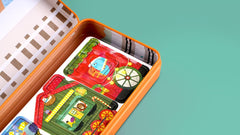 mierEdu Travel Magnetic Box - Trains