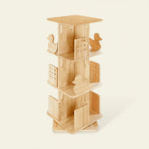 myduckling Montessori Rotating Bookcase - Natural