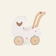 myduckling Doll Pram Walker - White