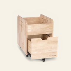 myduckling Solid Wood Trolley