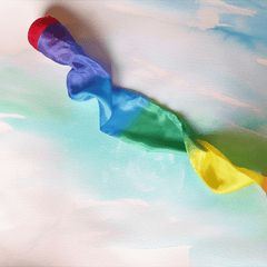 Sarah's Silks Skytail (Rainbow)
