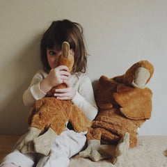 SENGER Cuddly Animal - Goose Small Rust Limited Edition w removable Heat/Cool Pack