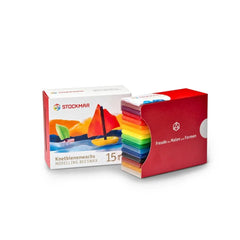 Stockmar Modelling Beeswax 15 Assorted Colours