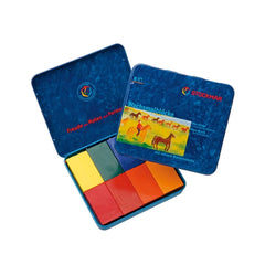 Stockmar Wax Crayons 8 Blocks in Tin