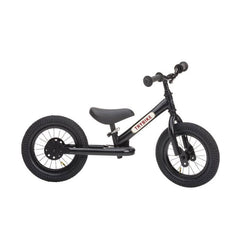 Trybike 2 in 1 Steel Balance Bike - Black
