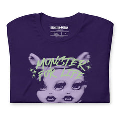 Monster High Monster for Life Purple T-shirt