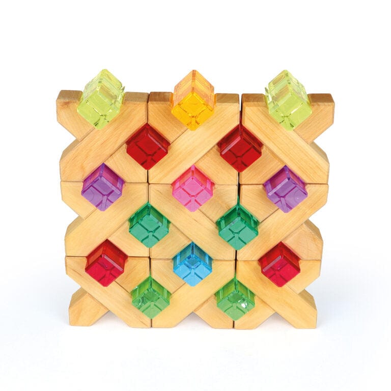 Bauspiel Luminous Blocks 24-piece set