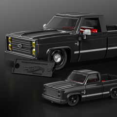 Mattel Brick Shop Hot Wheels '83 Chevy Silverado Building Set