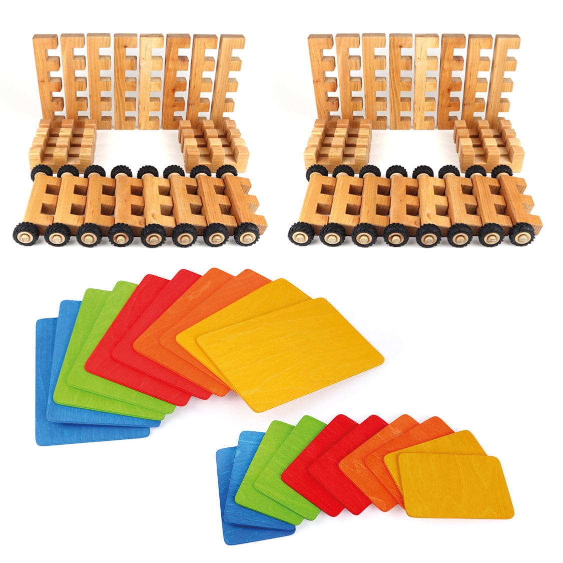 Bauspiel XXL Wheel Kit (68 piece set)