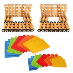 Bauspiel XXL Wheel Kit (68 piece set)