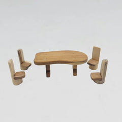 QToys Cottage Doll Dinning Set