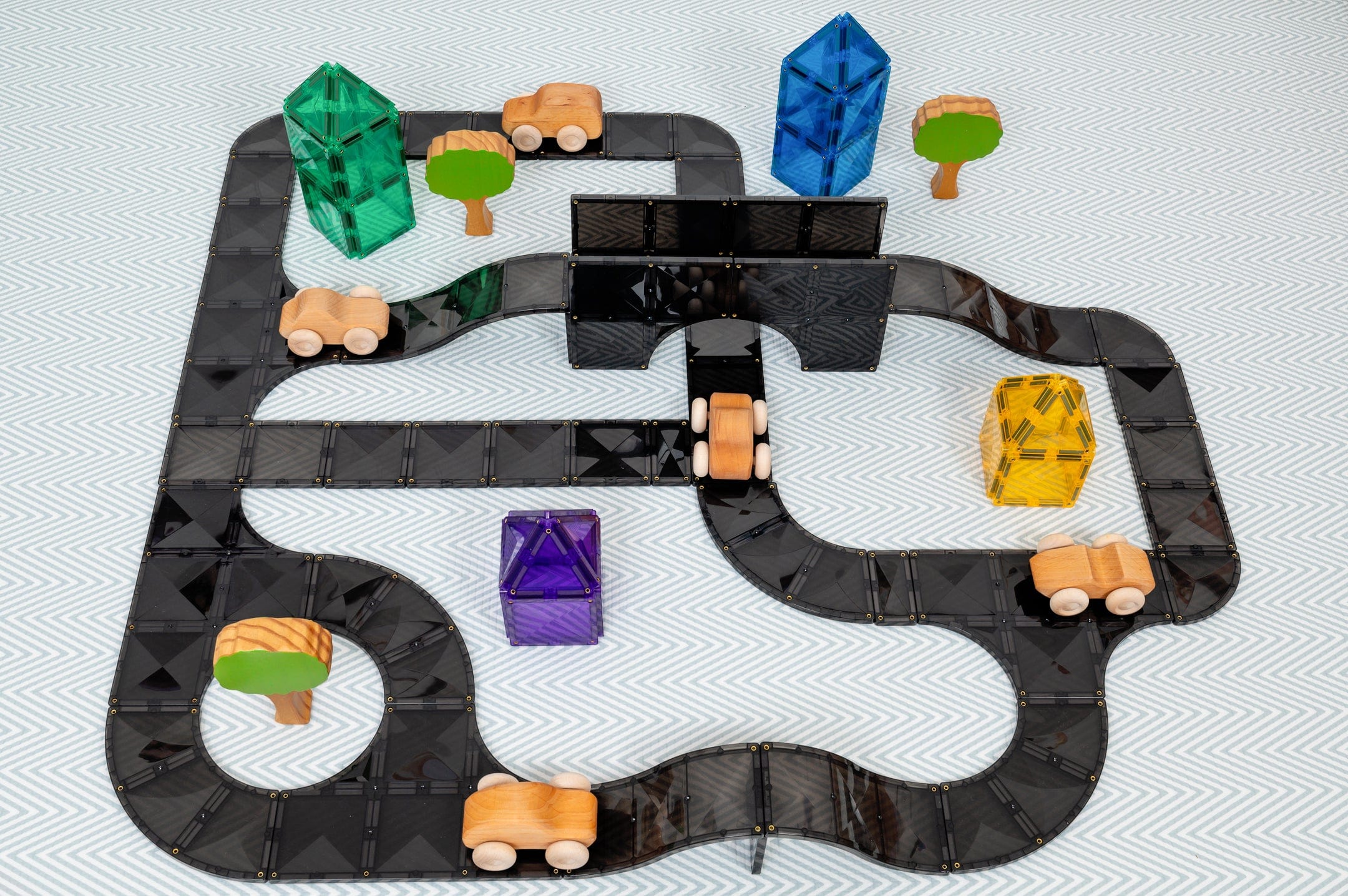 Connetix Tiles Roads Creative Pack 48 Piece