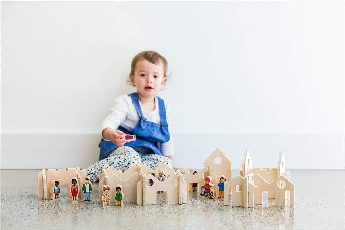 Freckled Frog Little Happy Architect 22 Pieces Set