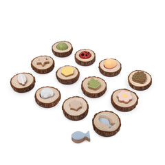 Guidecraft Nature Feel and Find – 24 pc. set