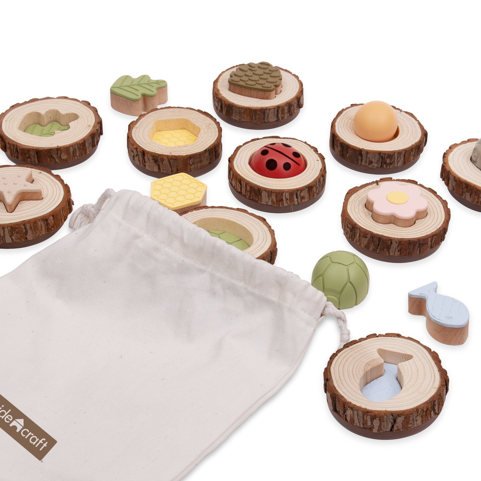 Guidecraft Nature Feel and Find – 24 pc. set
